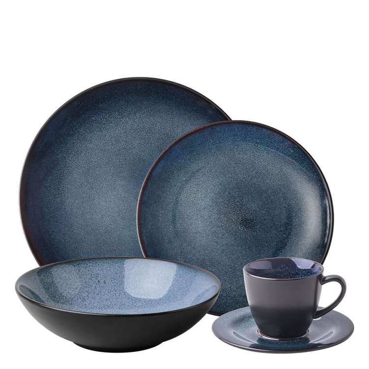 Porcelán készlet 20 db - Gaya Atelier Night Sky Lunasol