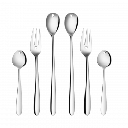 Ajándék szett szívvel 6 db - Love Cutlery