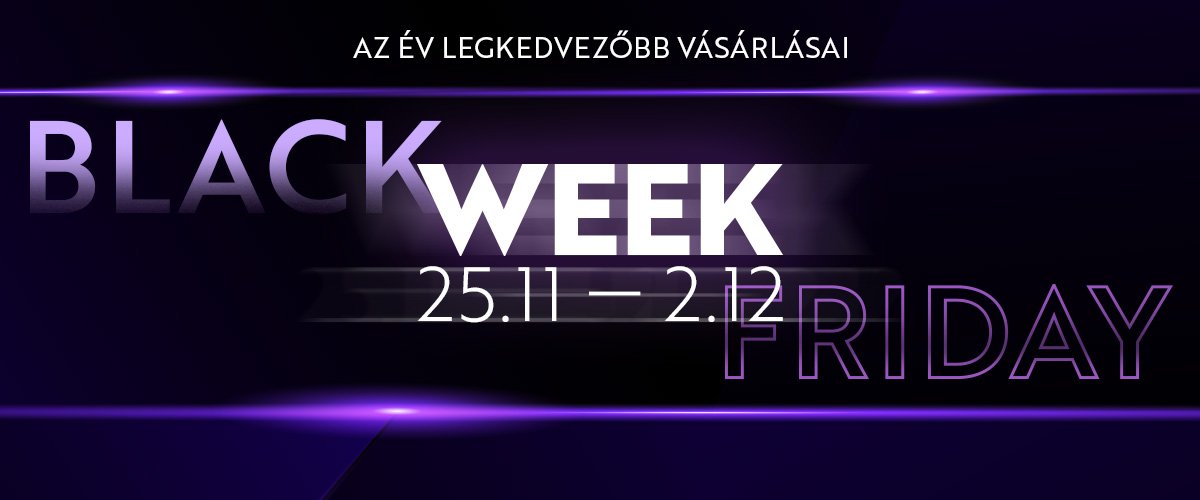 Black Friday: Az év legnagyobb akciója egy egész héten át tart